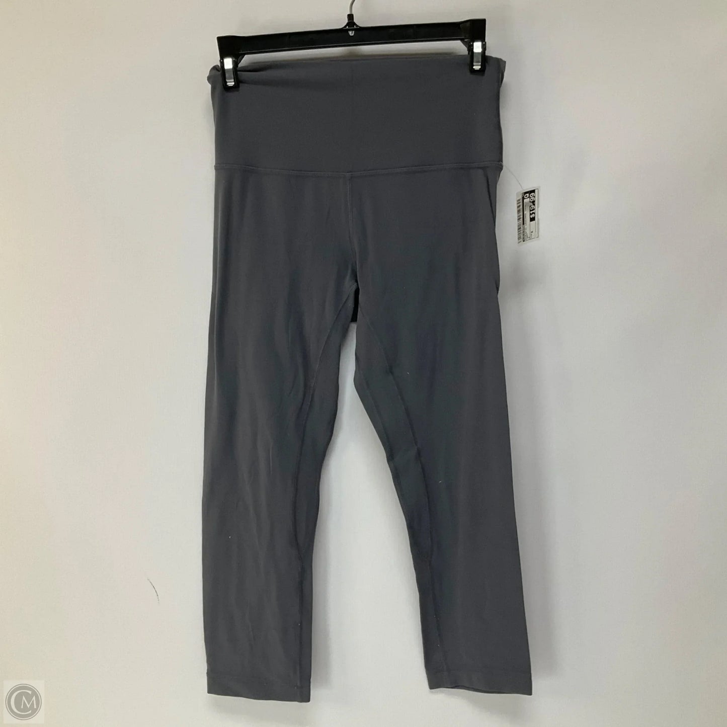 Athletic Leggings Capris By Lululemon In Grey, Size: 6