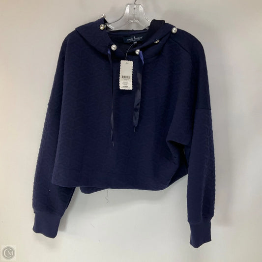 Top Long Sleeve By Simply Southern In Blue, Size: M