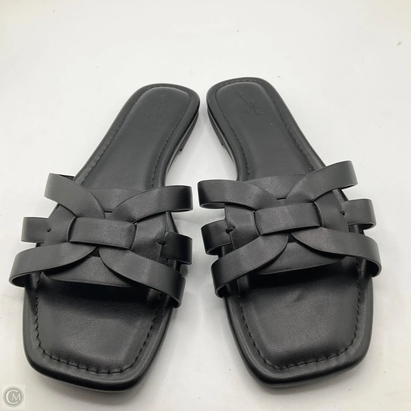 Sandals Flats By Universal Thread In Black, Size: 8