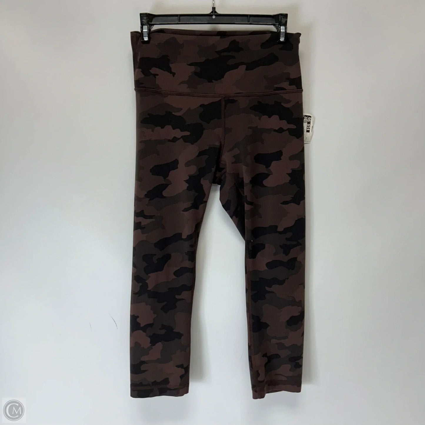 Athletic Leggings By Lululemon In Camouflage Print, Size: 8