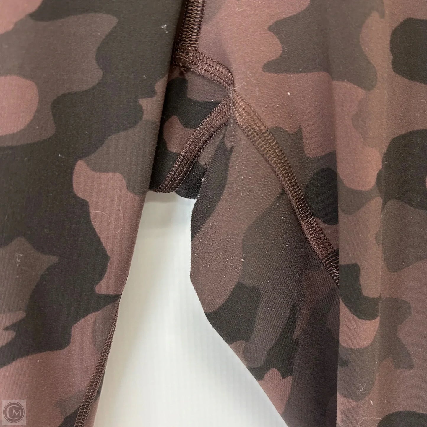 Athletic Leggings By Lululemon In Camouflage Print, Size: 8