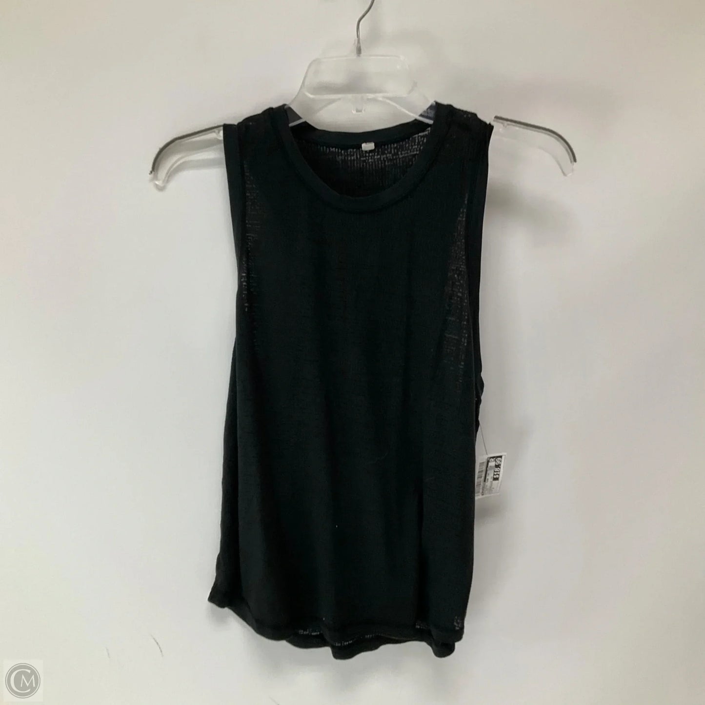 Athletic Tank Top By Lululemon In Black, Size: 2