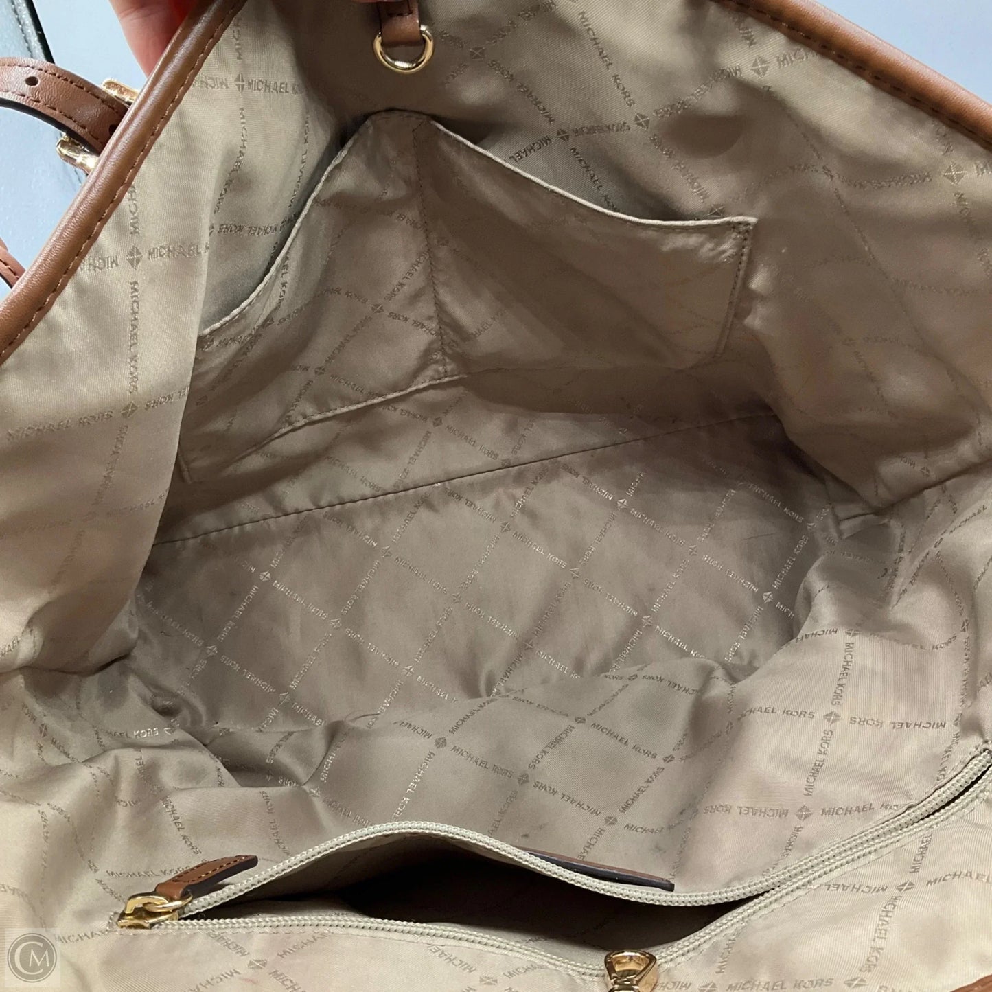 Handbag Designer By Michael Kors, Size: Medium