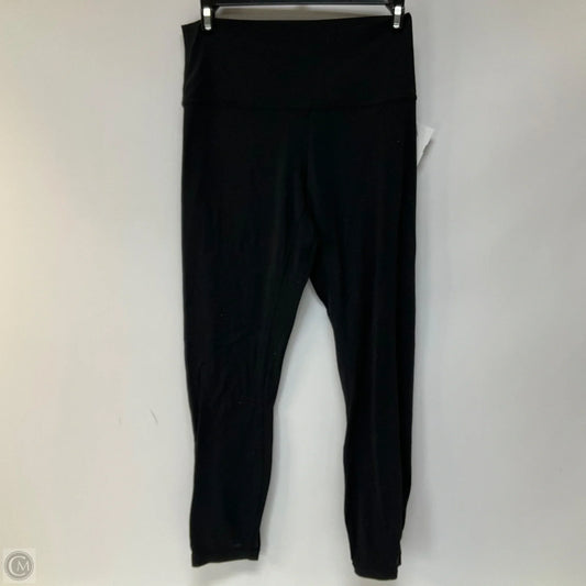 Athletic Leggings By Lululemon In Black, Size: 8