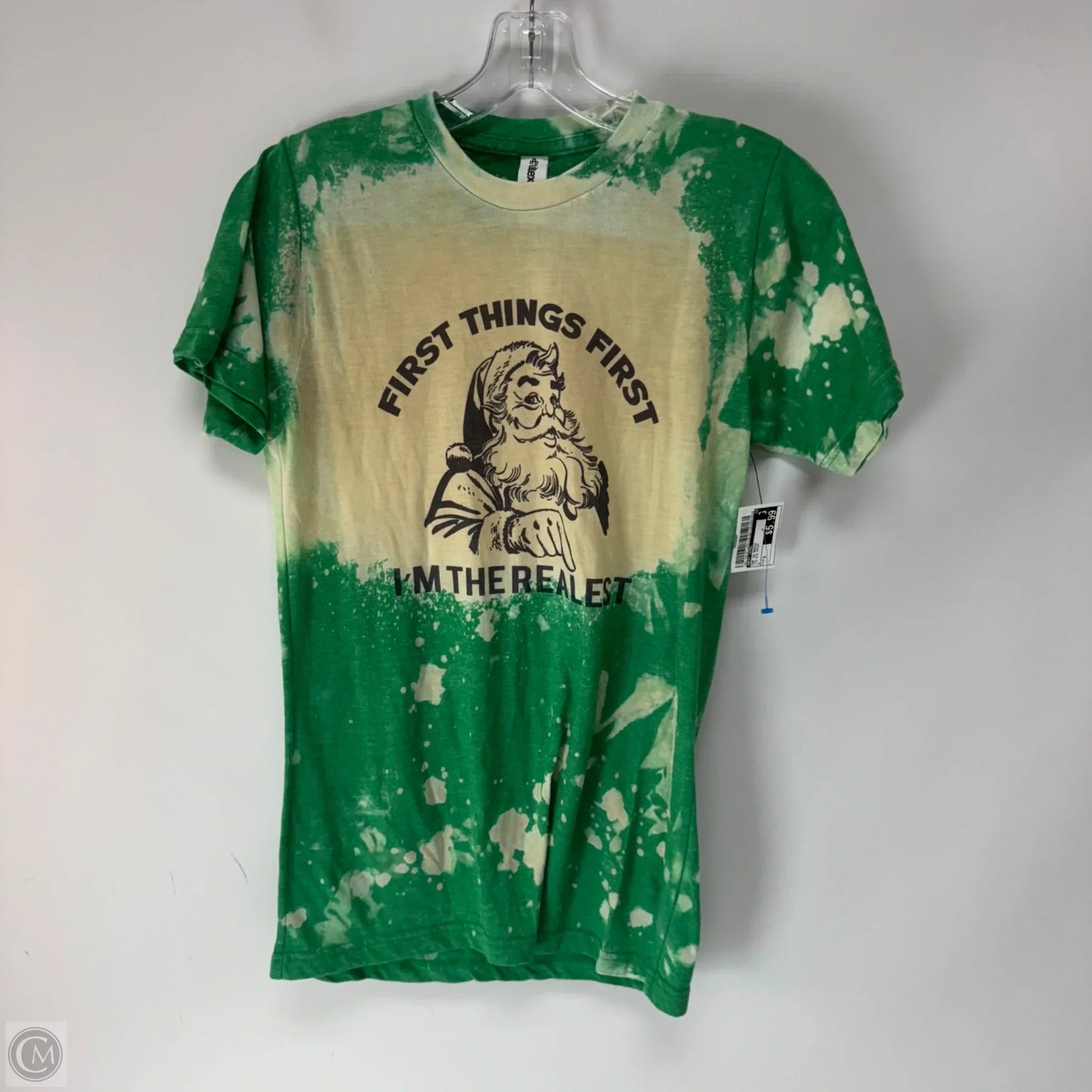 Top Short Sleeve Basic By Next Level In Tie Dye Print, Size: S