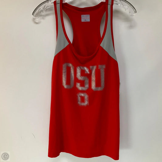 Athletic Tank Top By Cme In Red, Size: Xl