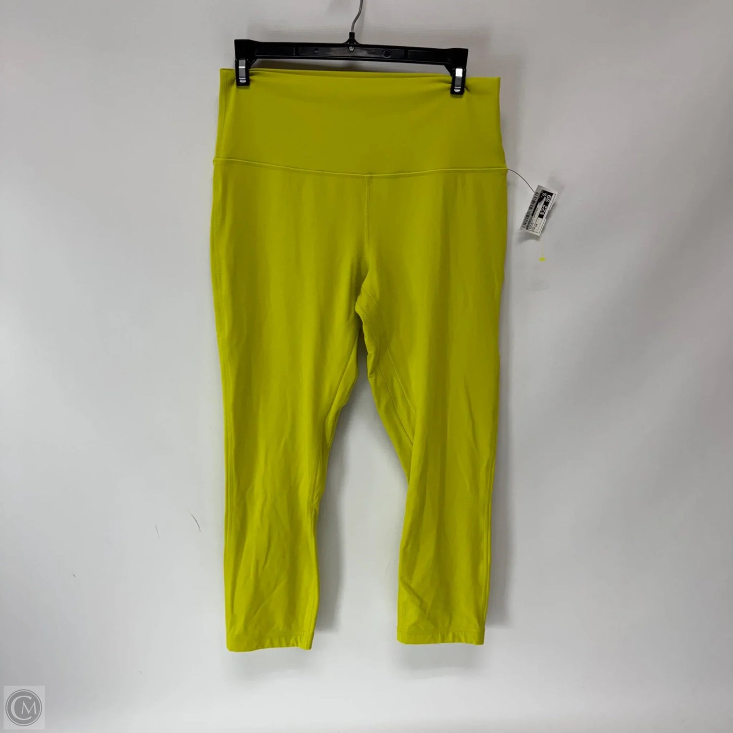 Athletic Leggings By Lululemon In Yellow, Size: 10
