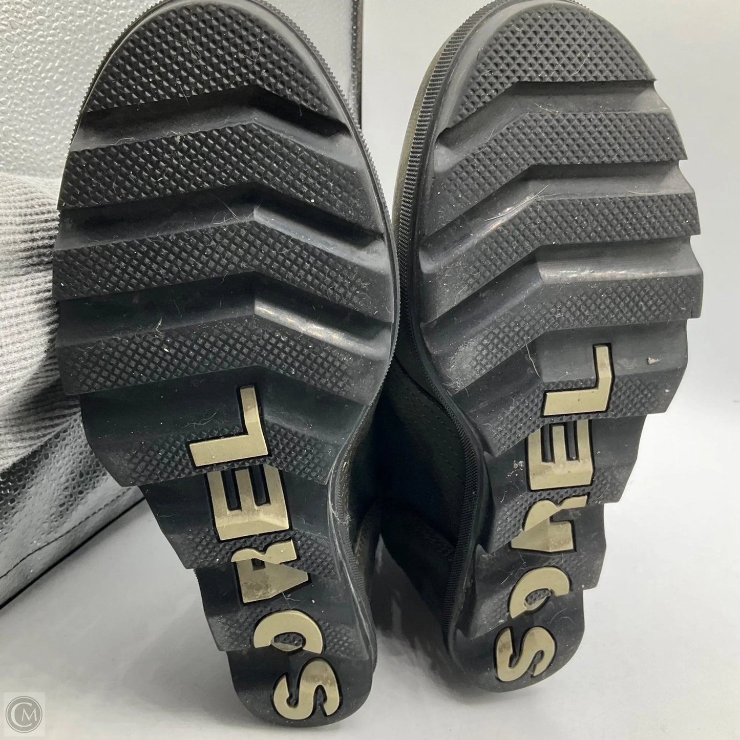 Boots Ankle Heels By Sorel In Black, Size: 10.5