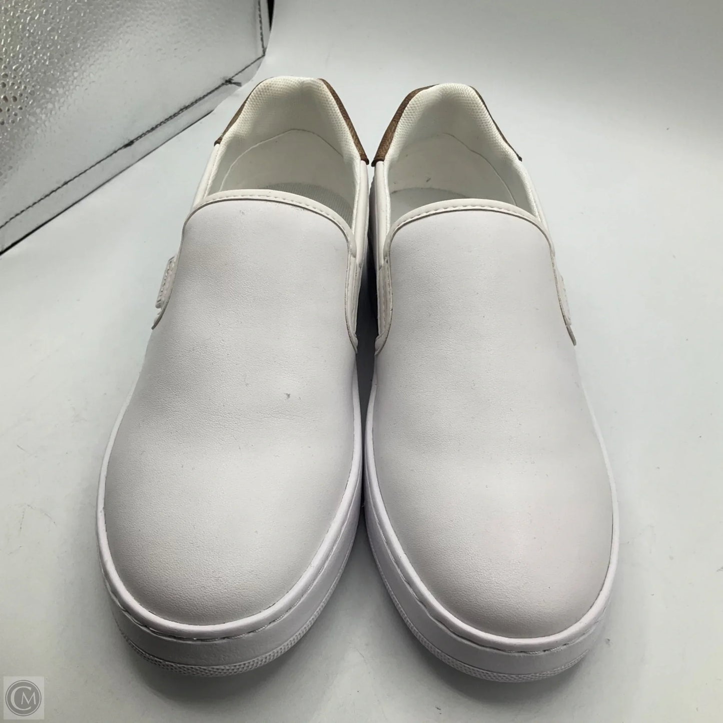 Shoes Designer By Coach In White, Size: 7.5