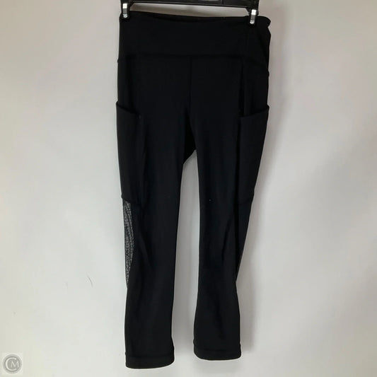 Athletic Leggings By Lululemon In Black, Size: 4
