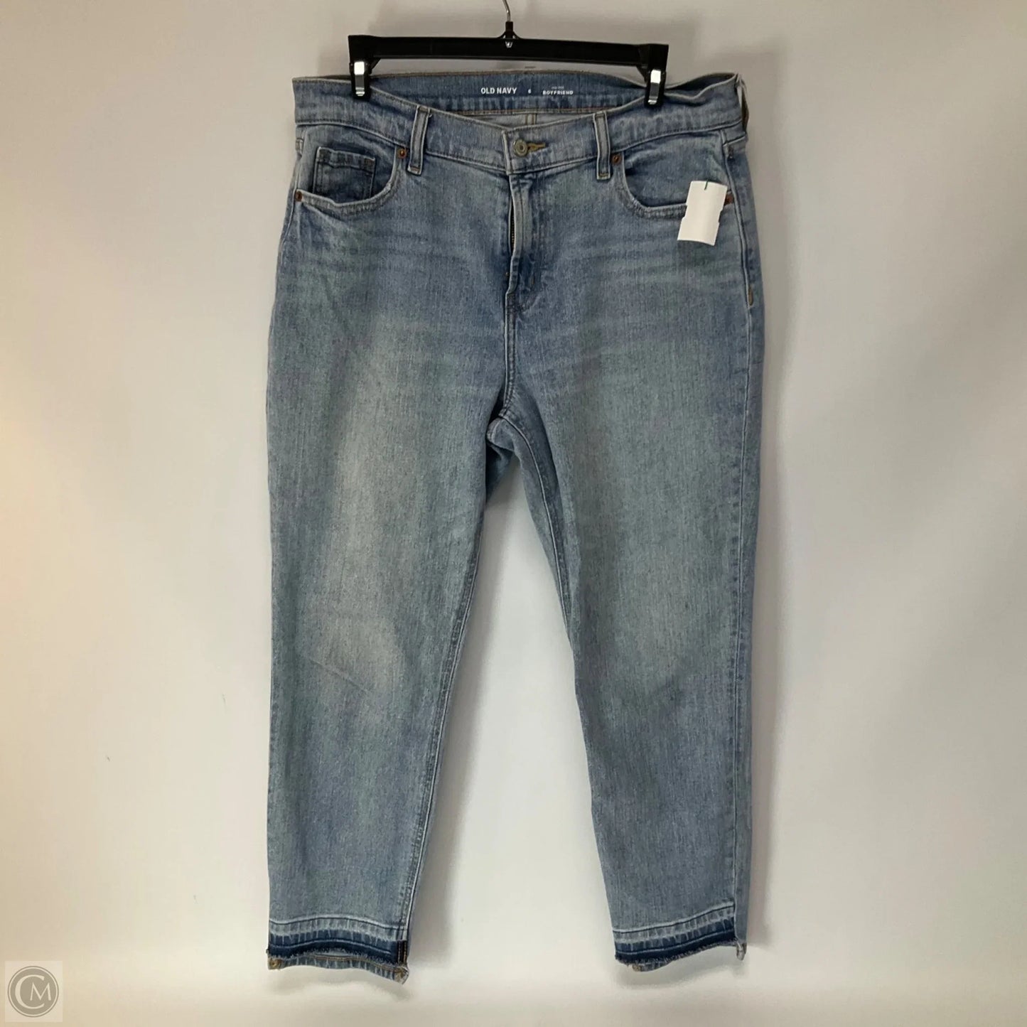 Jeans Boyfriend By Old Navy In Blue Denim, Size: 6