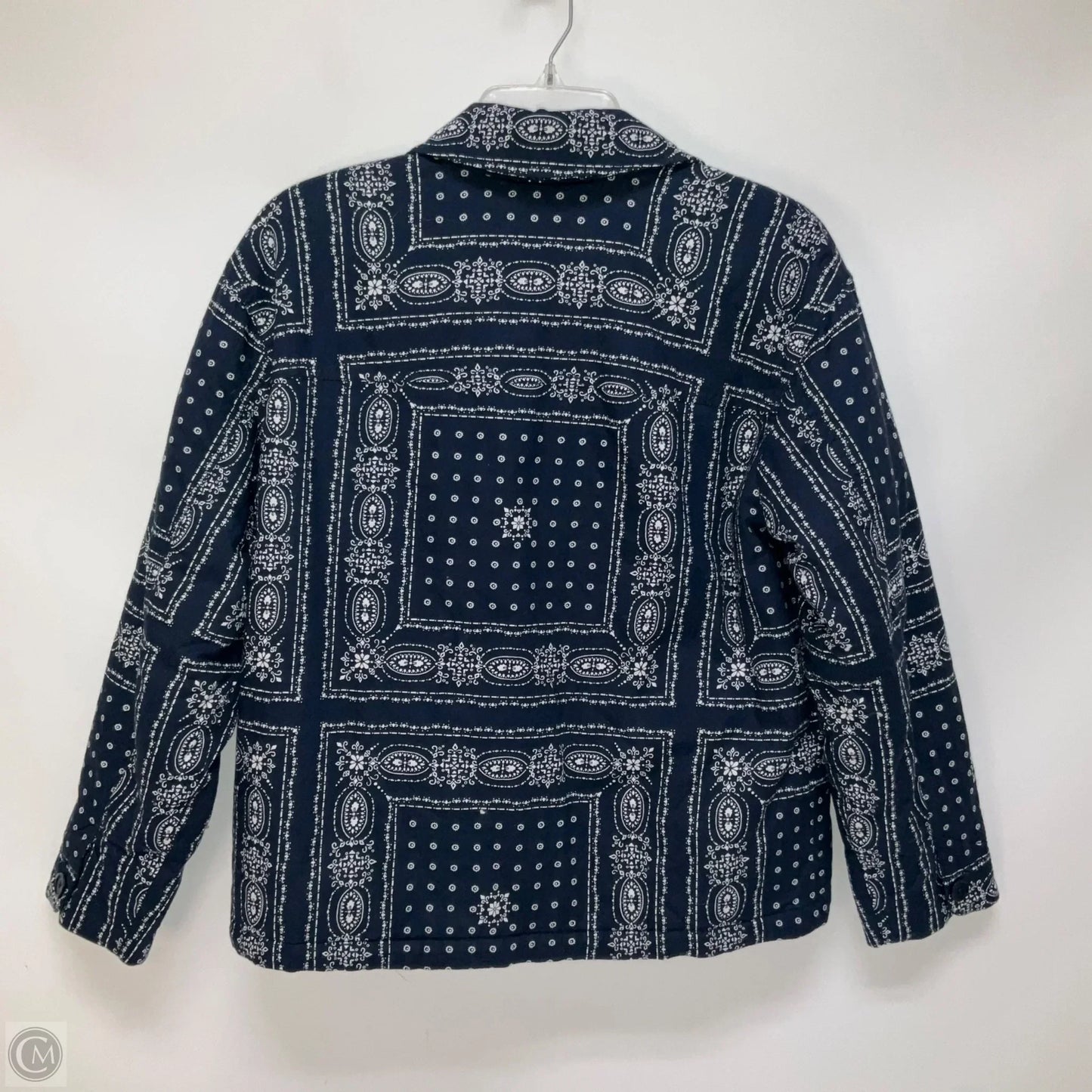 Jacket Other By Madewell In Blue & White, Size: S
