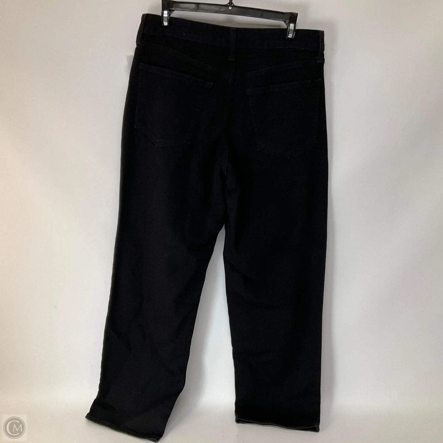 Jeans Boyfriend By Old Navy In Black Denim, Size: 10