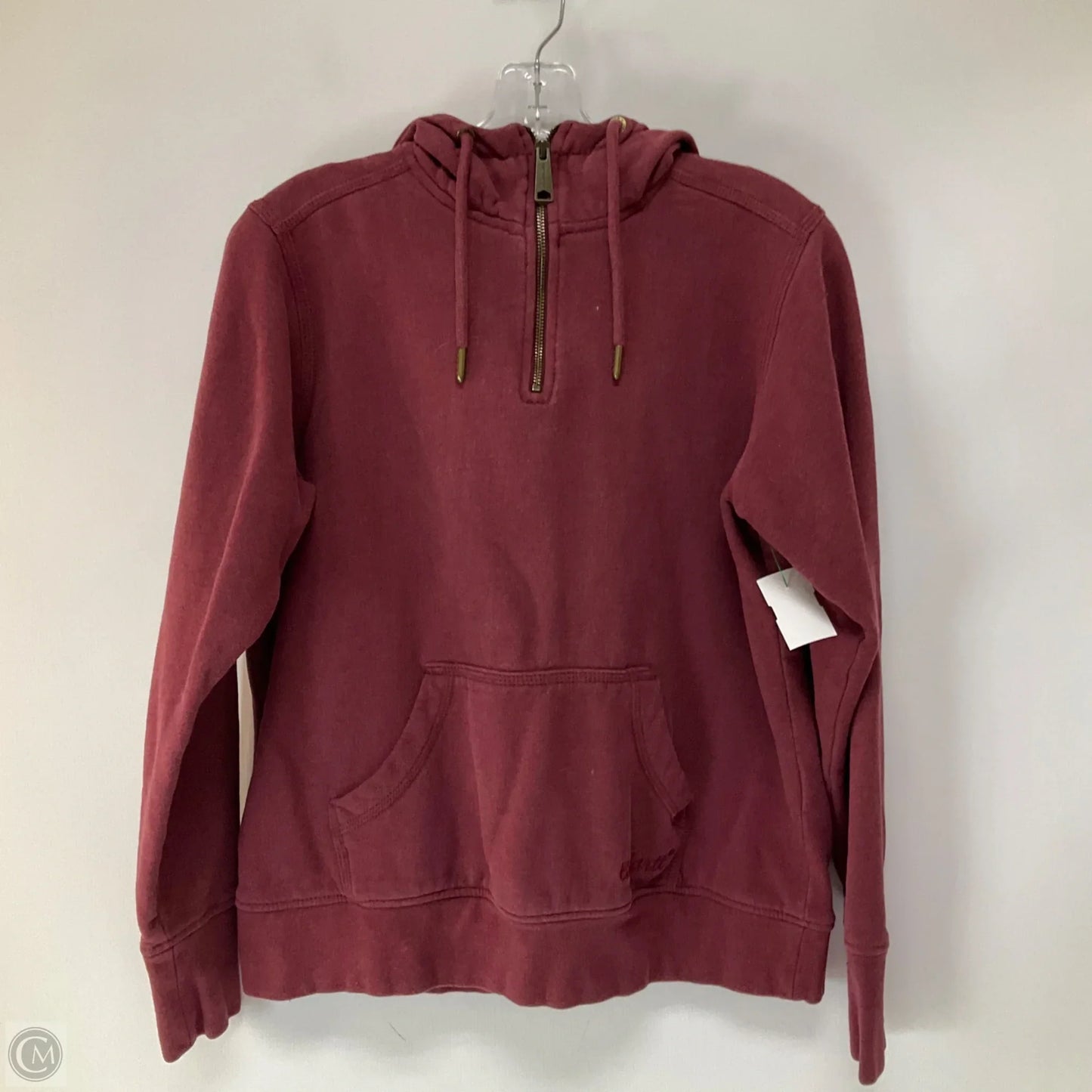 Sweatshirt Hoodie By Carhartt In Red, Size: L