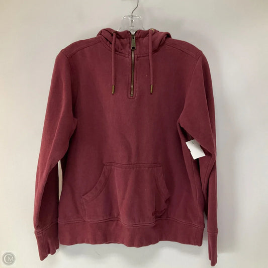 Sweatshirt Hoodie By Carhartt In Red, Size: L