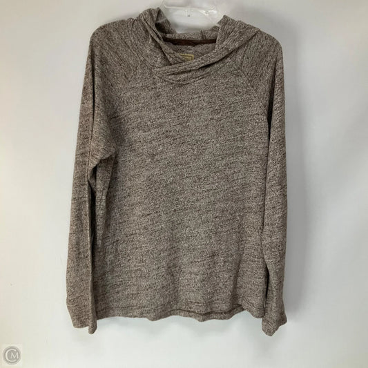 Top Long Sleeve Designer By Ugg In Brown, Size: M