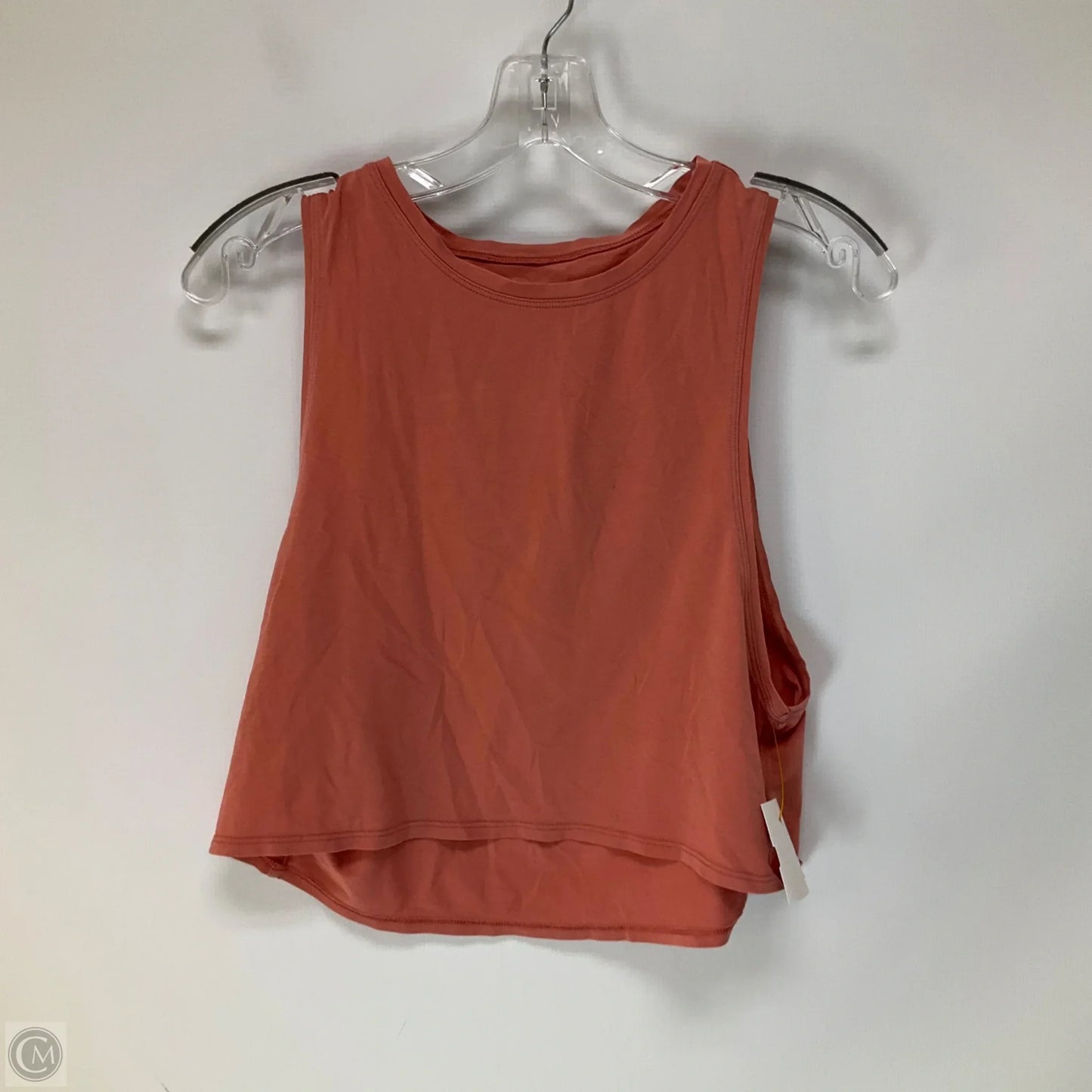 Athletic Tank Top By Lululemon In Orange, Size: 6