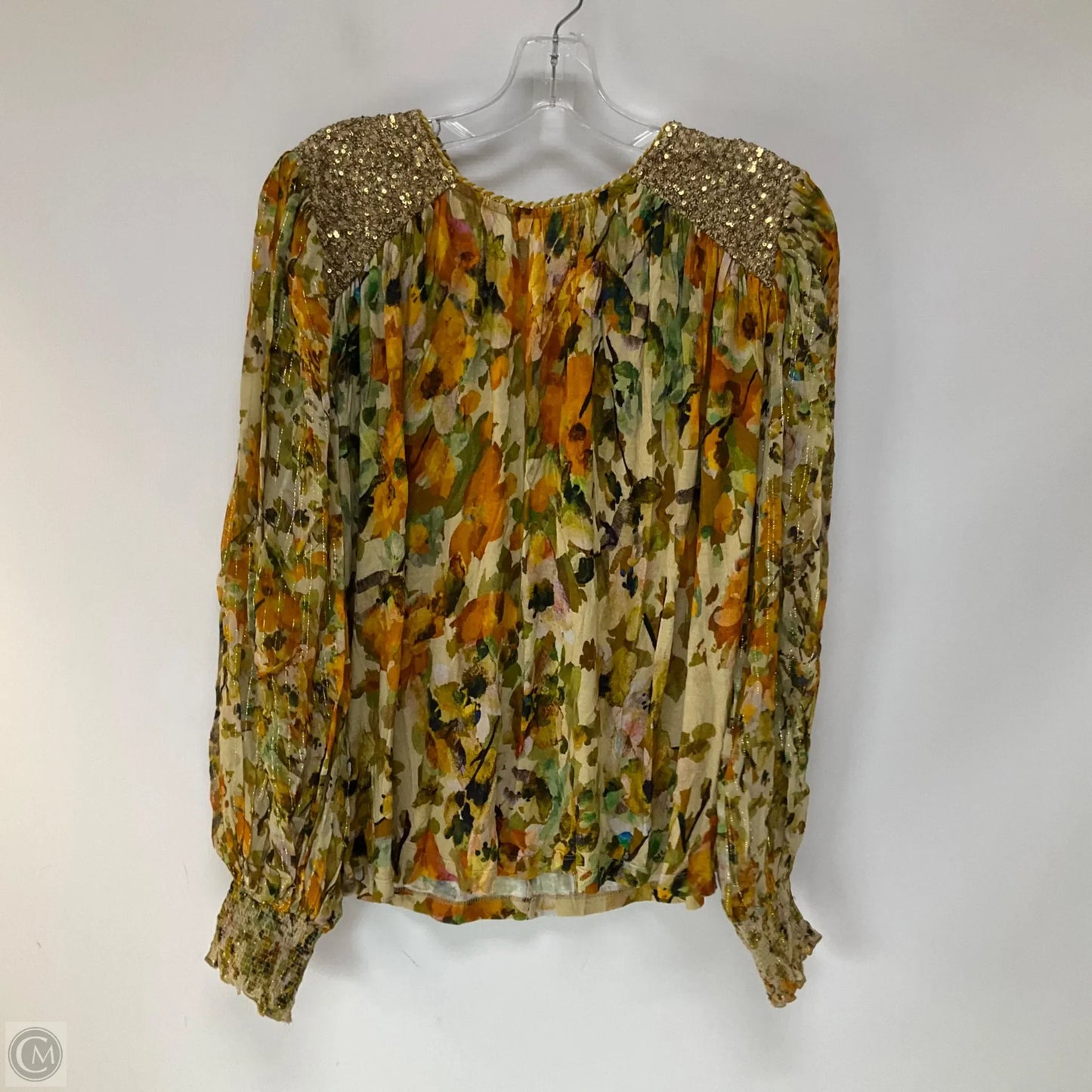 Top Long Sleeve By Blank London In Multi-colored, Size: S