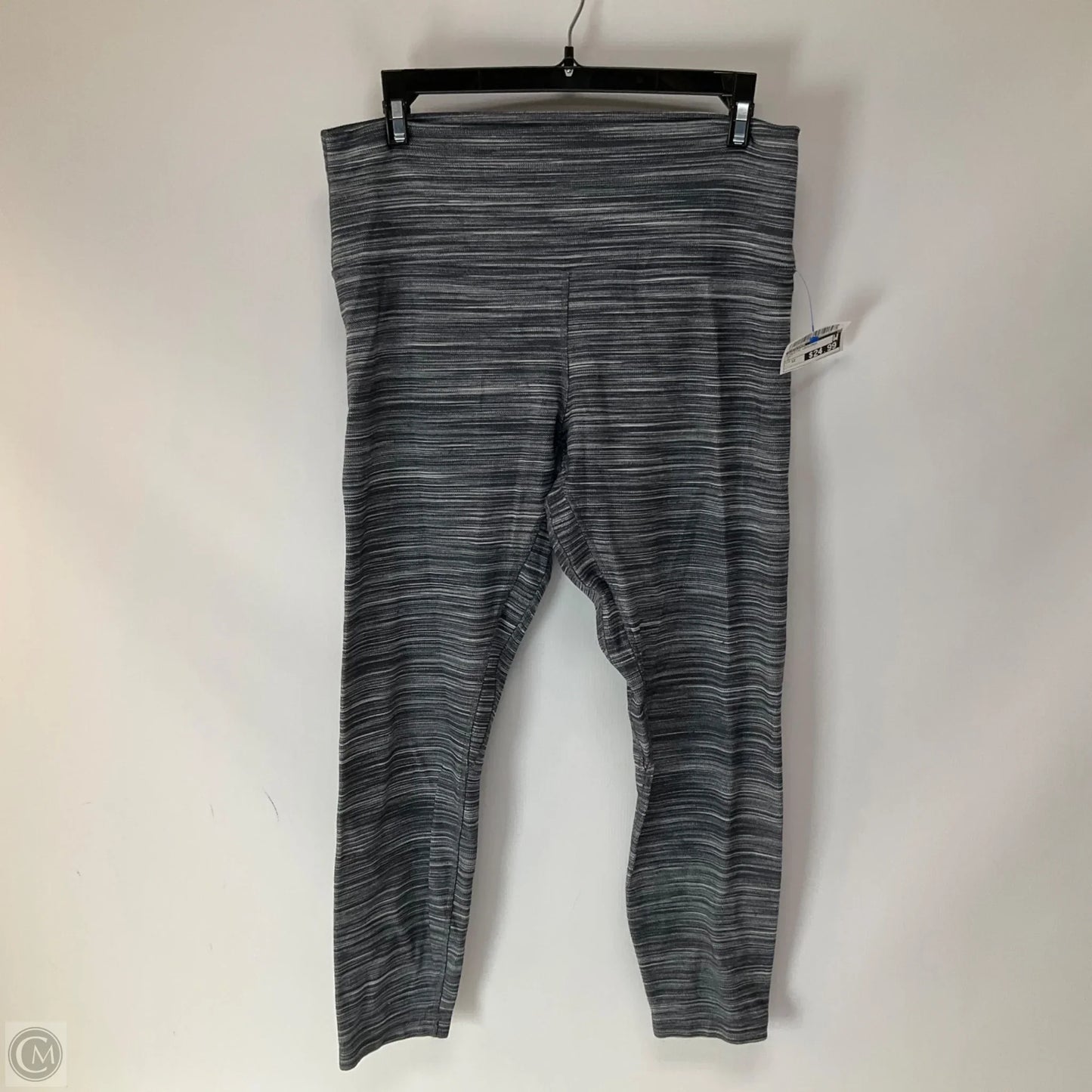 Athletic Leggings By Lululemon In Grey, Size: 12