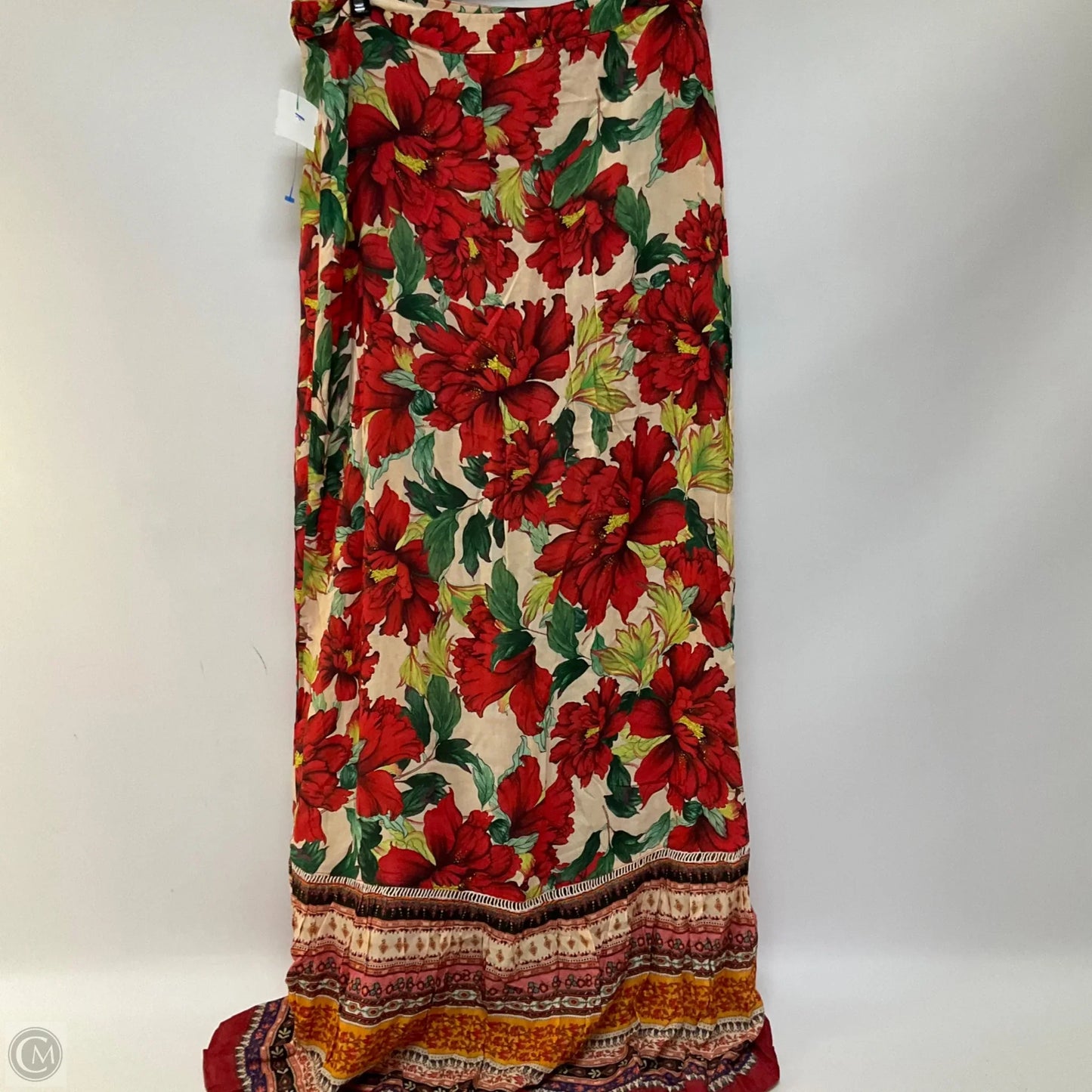 Top Long Sleeve By Cma In Brown, Size: L