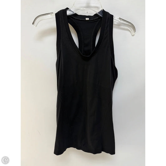 Athletic Tank Top By Lululemon In Black, Size: 10