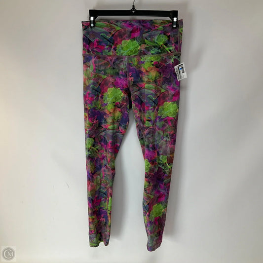 Athletic Leggings By Lululemon In Multi-colored, Size: 8