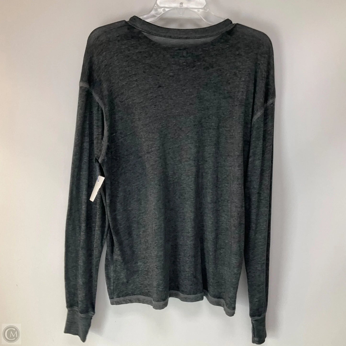 Athletic Top Long Sleeve Crewneck By Free People In Grey, Size: Xs