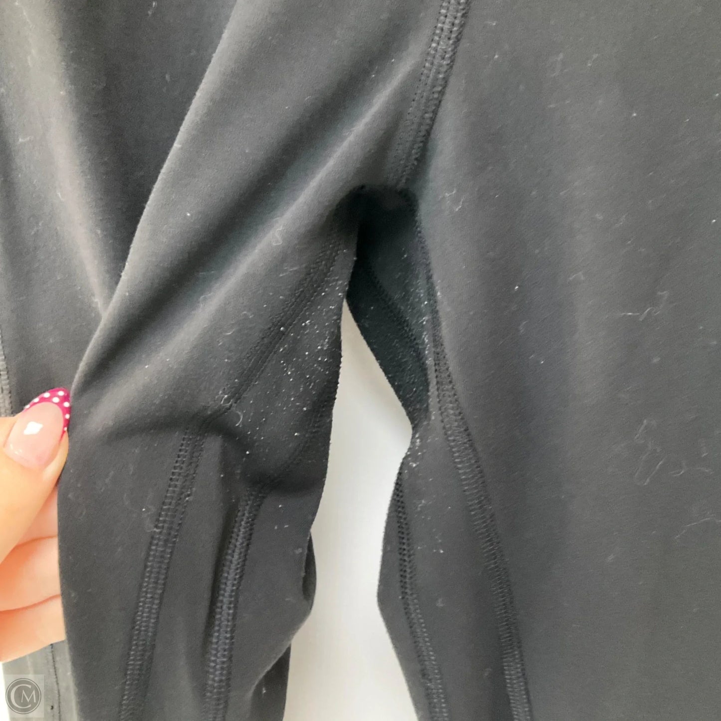 Athletic Leggings By Lululemon In Black, Size: 8