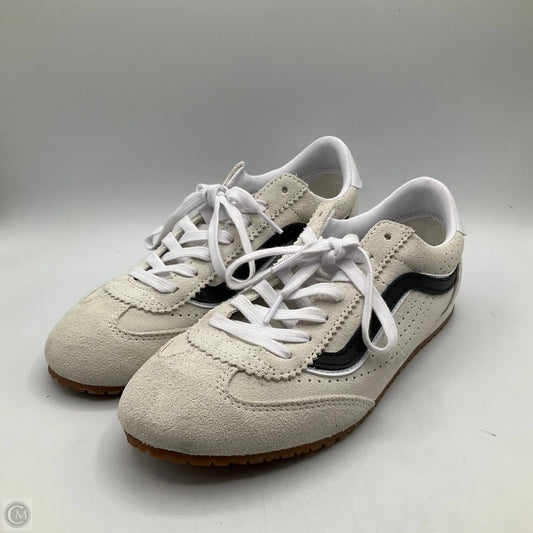 Shoes Sneakers By Vans In Black & Cream, Size: 8.5