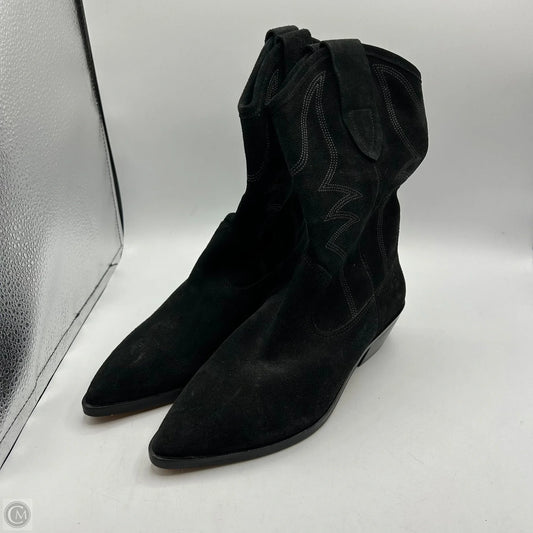 Boots Designer By Rebecca Minkoff In Black, Size: 7