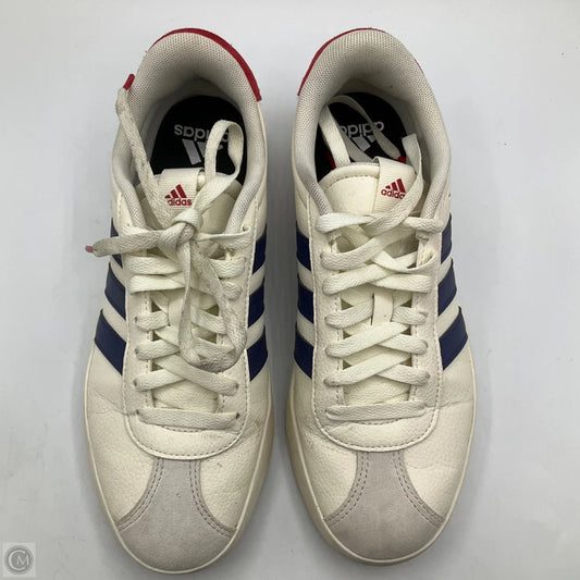 Shoes Sneakers By Adidas In Blue & Red & White, Size: 9