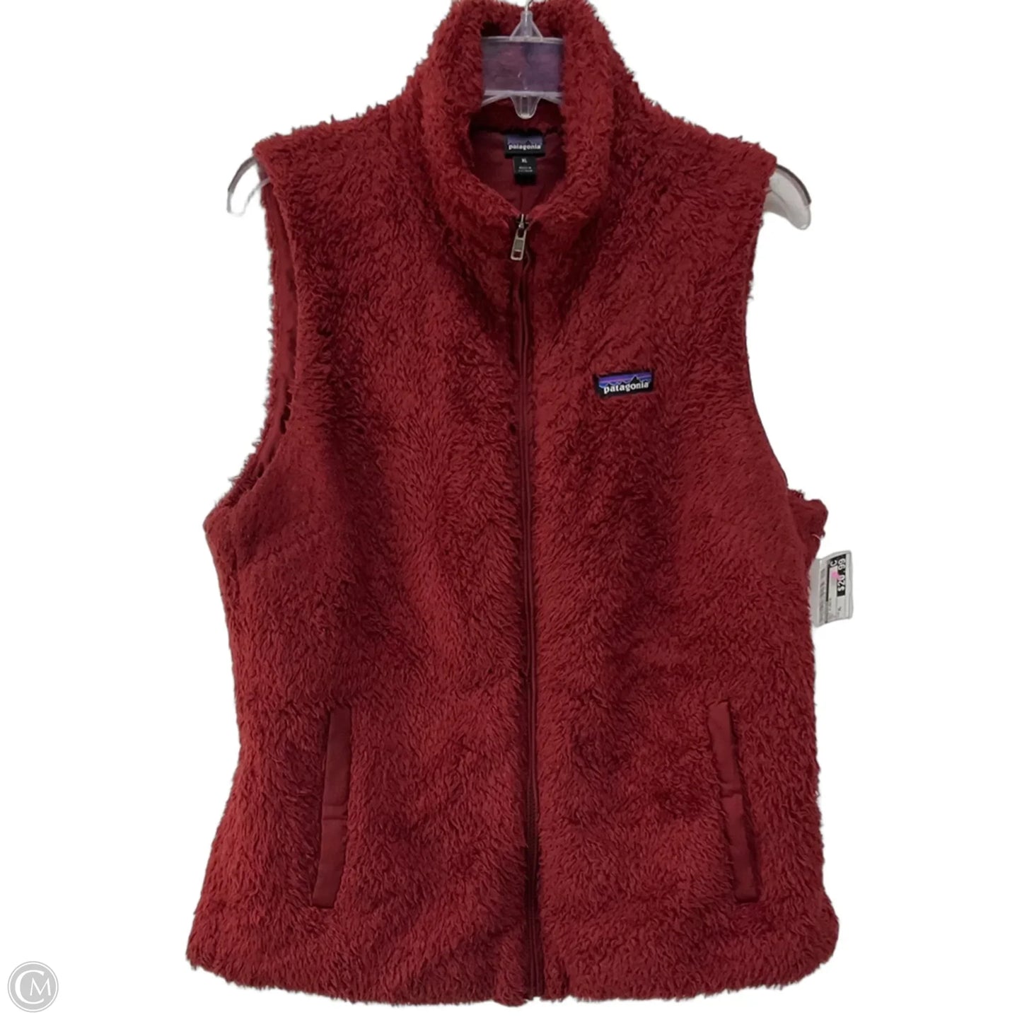Vest Fleece By Patagonia In Red, Size: Xl