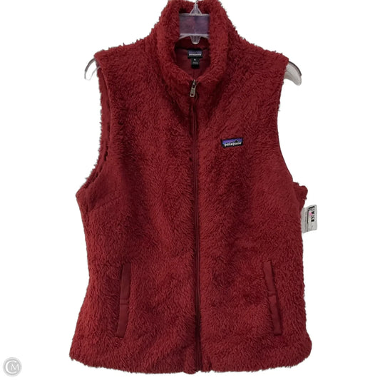 Vest Fleece By Patagonia In Red, Size: Xl
