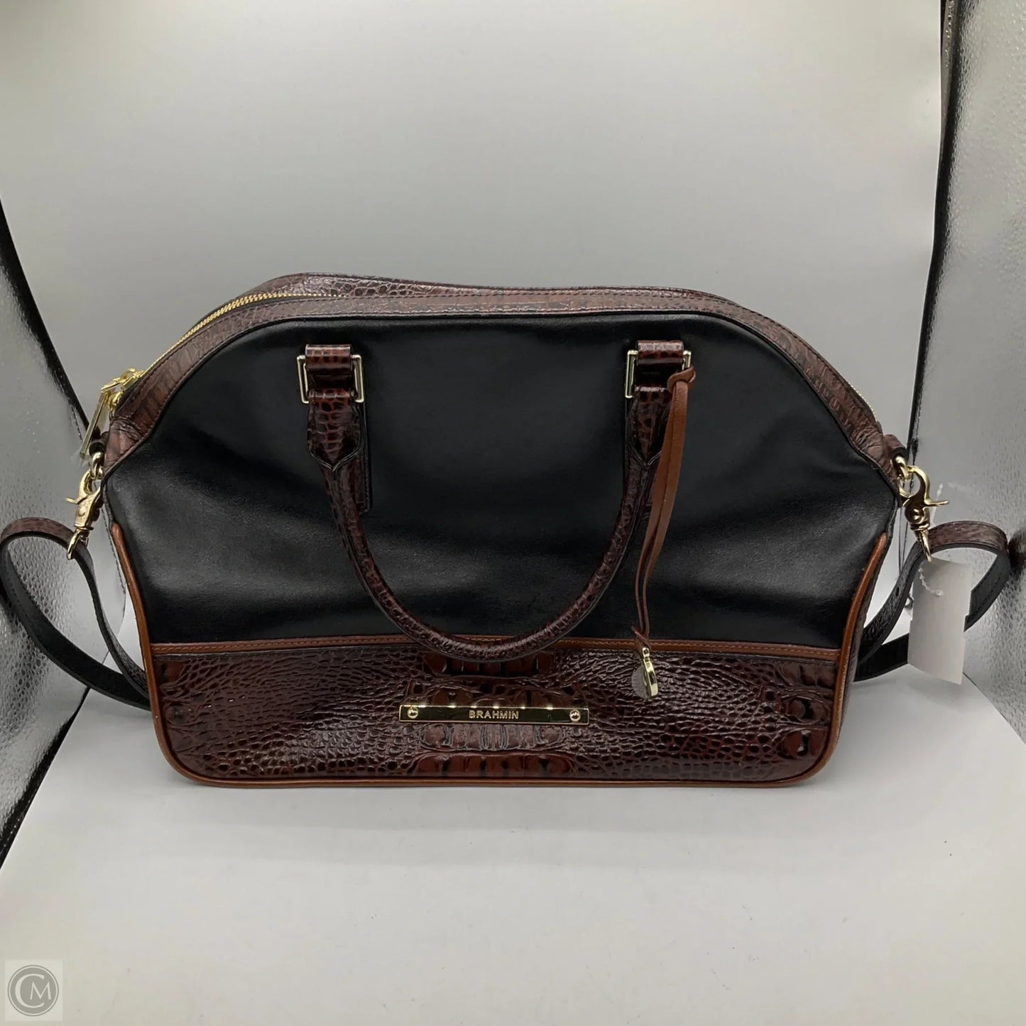 Handbag Designer By Brahmin, Size: Medium