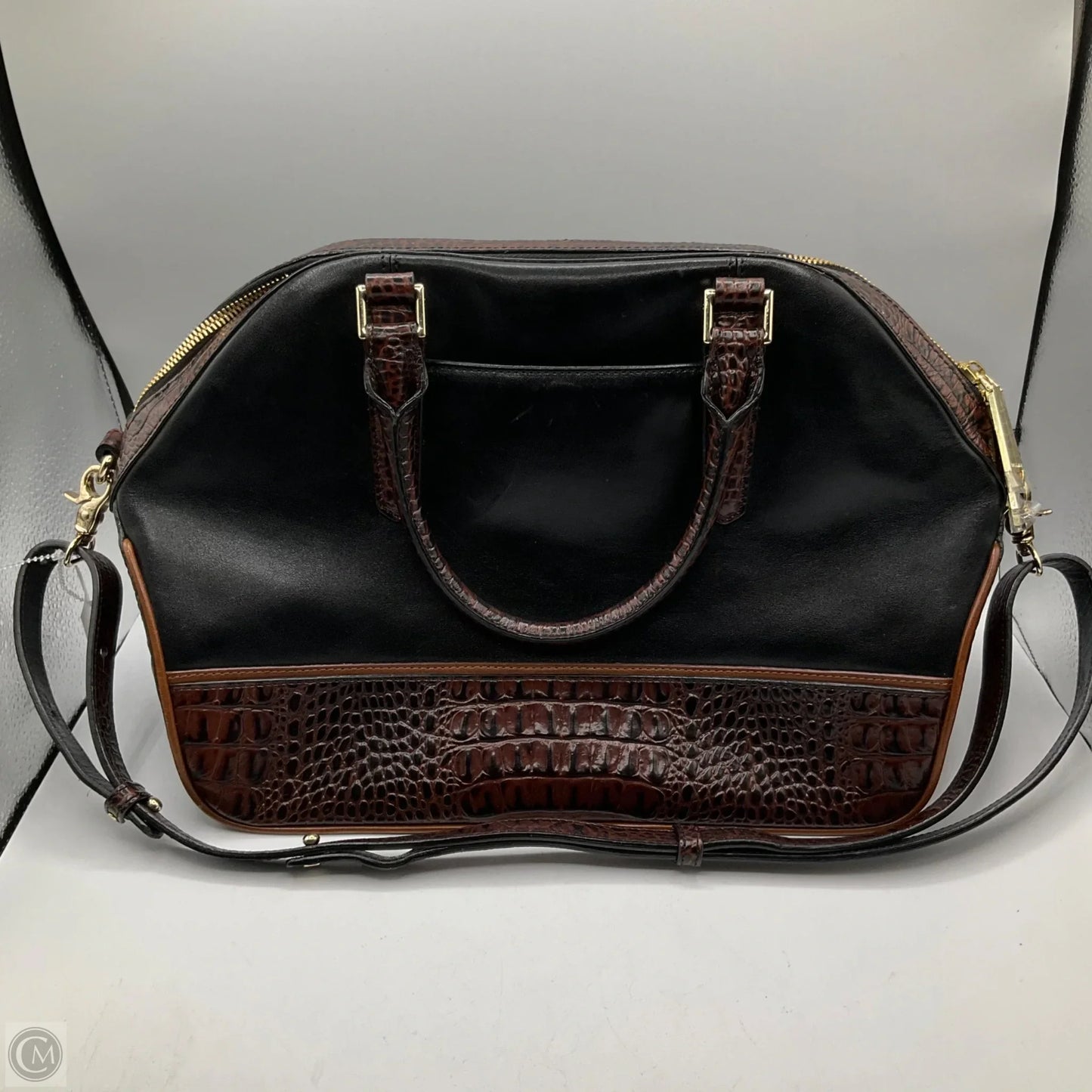 Handbag Designer By Brahmin, Size: Medium