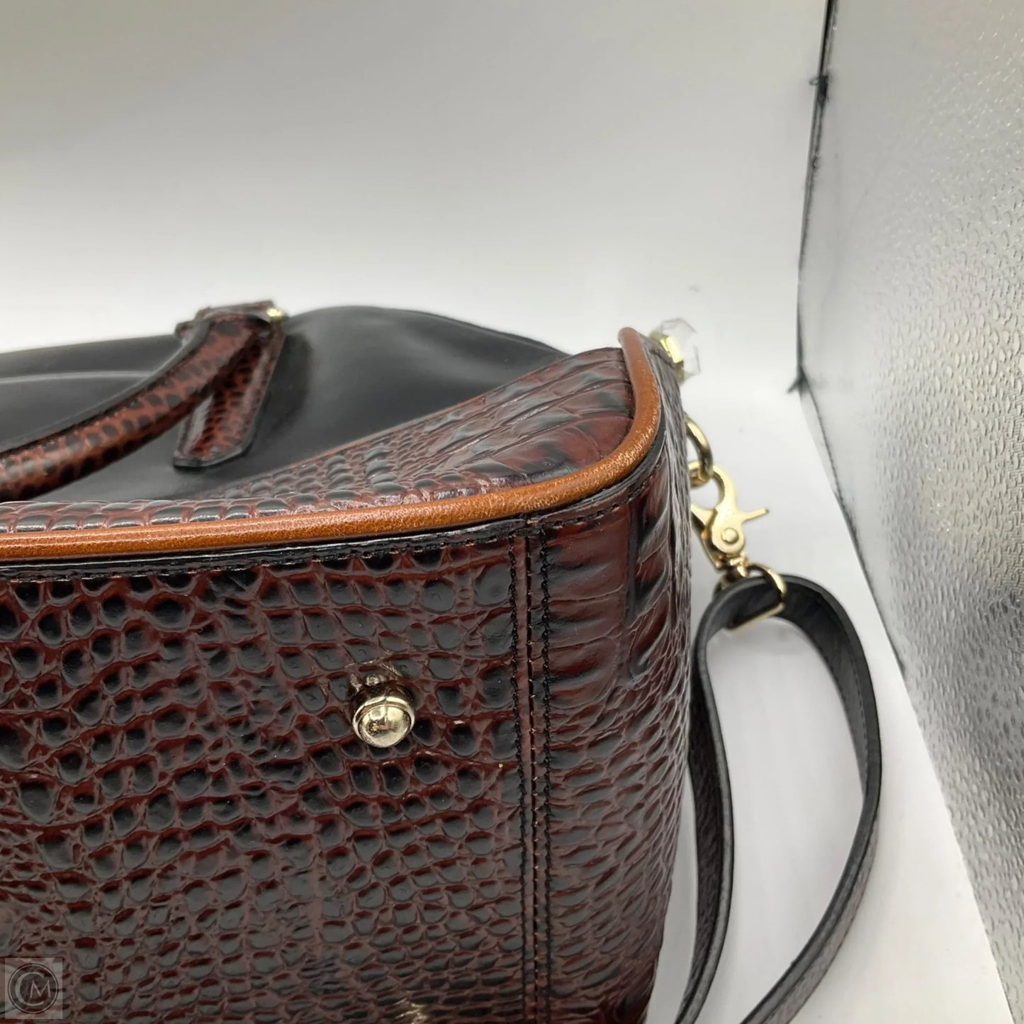 Handbag Designer By Brahmin, Size: Medium