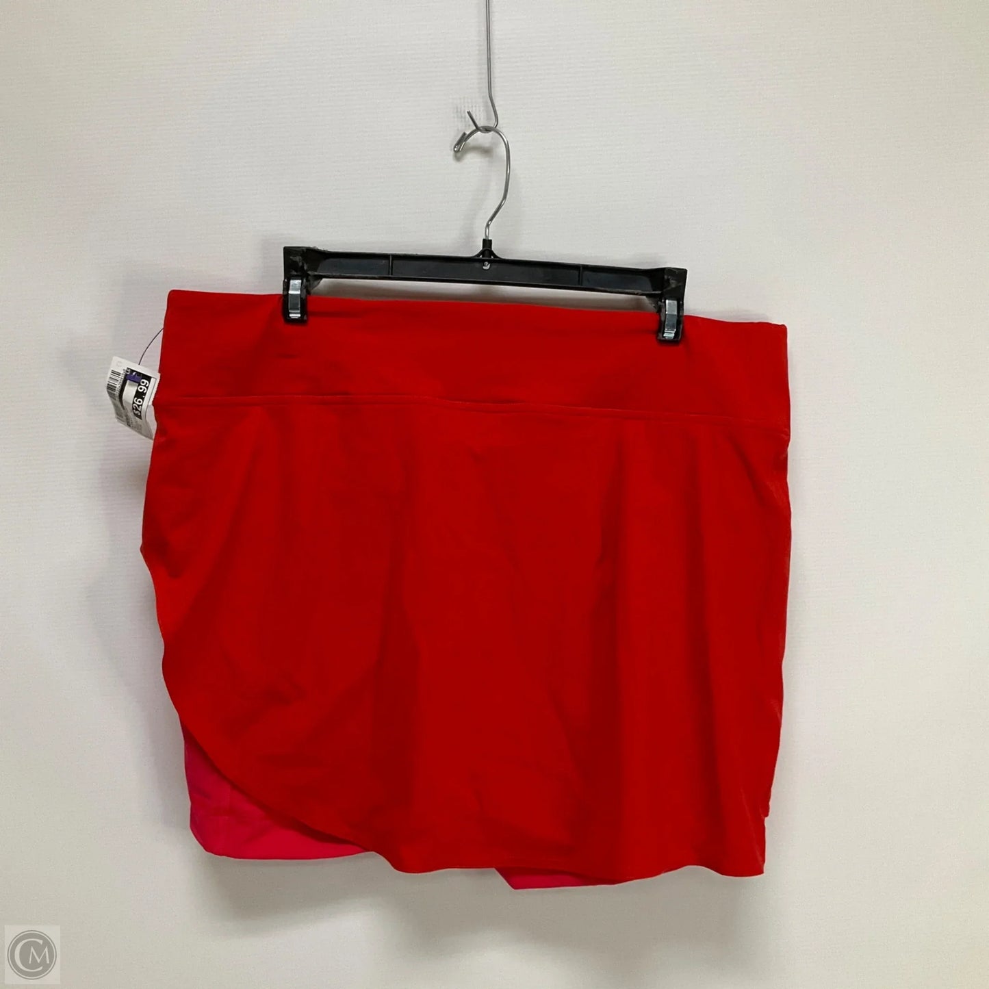 Athletic Skort By Lululemon In Red, Size: 14