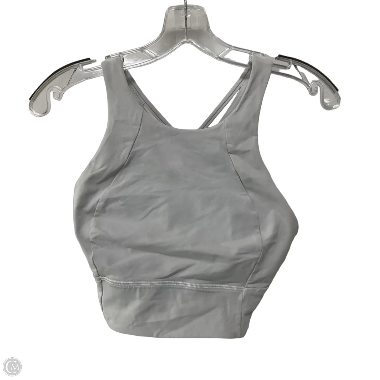 Athletic Bra By Lululemon In Grey, Size: 6