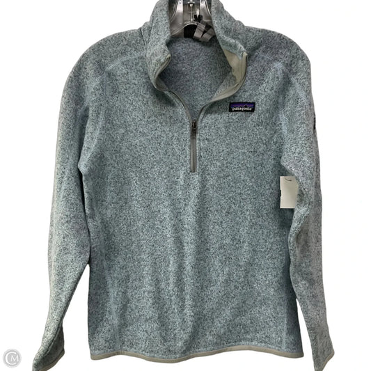Athletic Jacket By Patagonia In Blue, Size: S