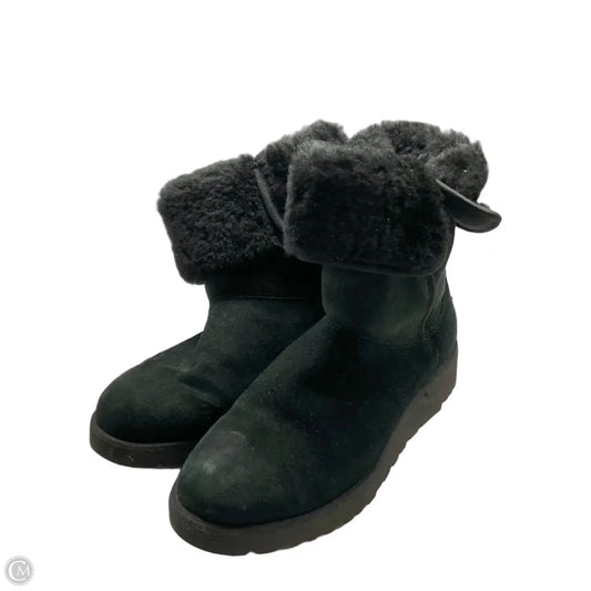 Boots Designer By Ugg In Black, Size: 9