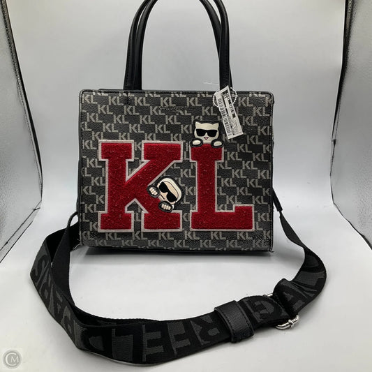 Tote Designer By Karl Lagerfeld, Size: Small