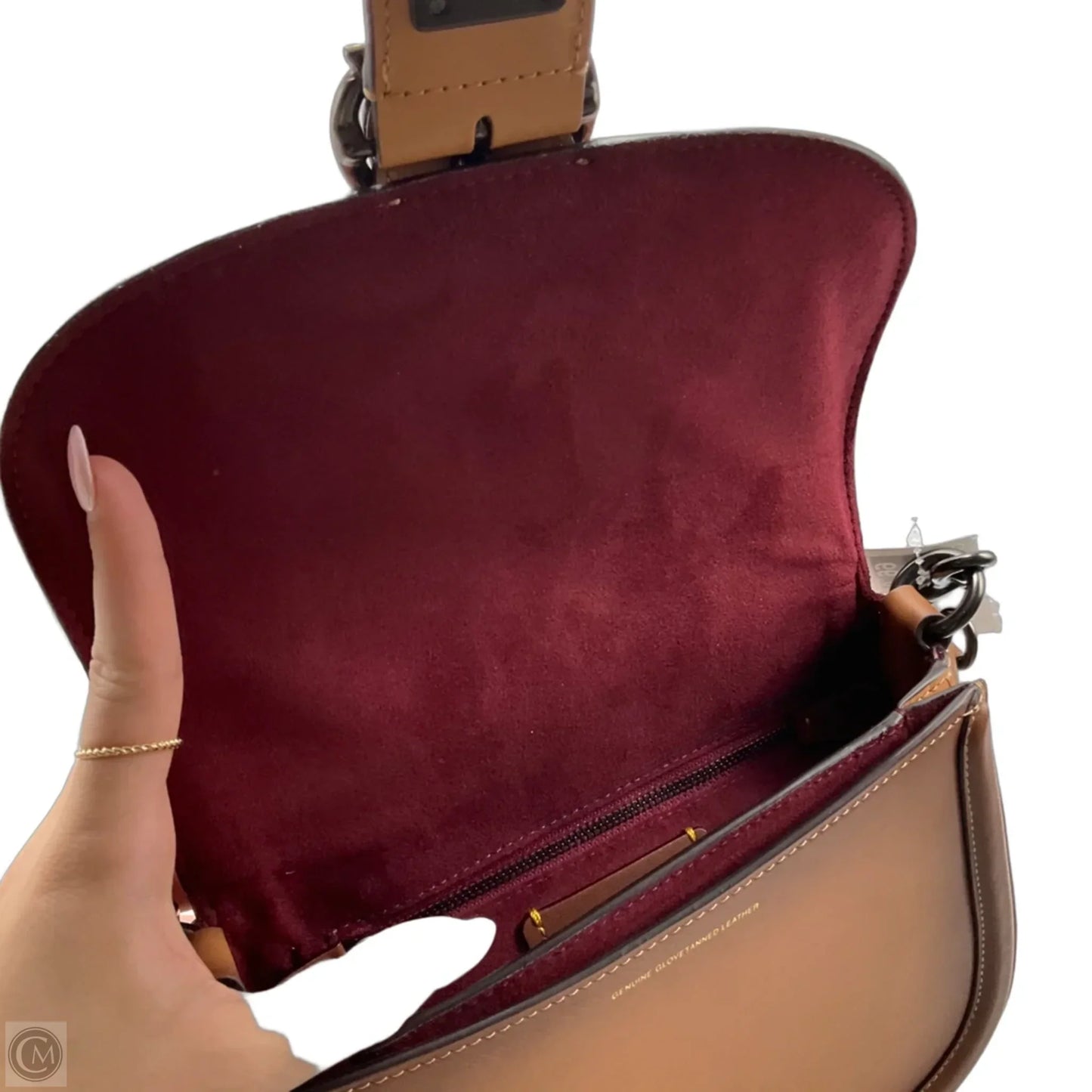 Crossbody Designer By Coach, Size: Small