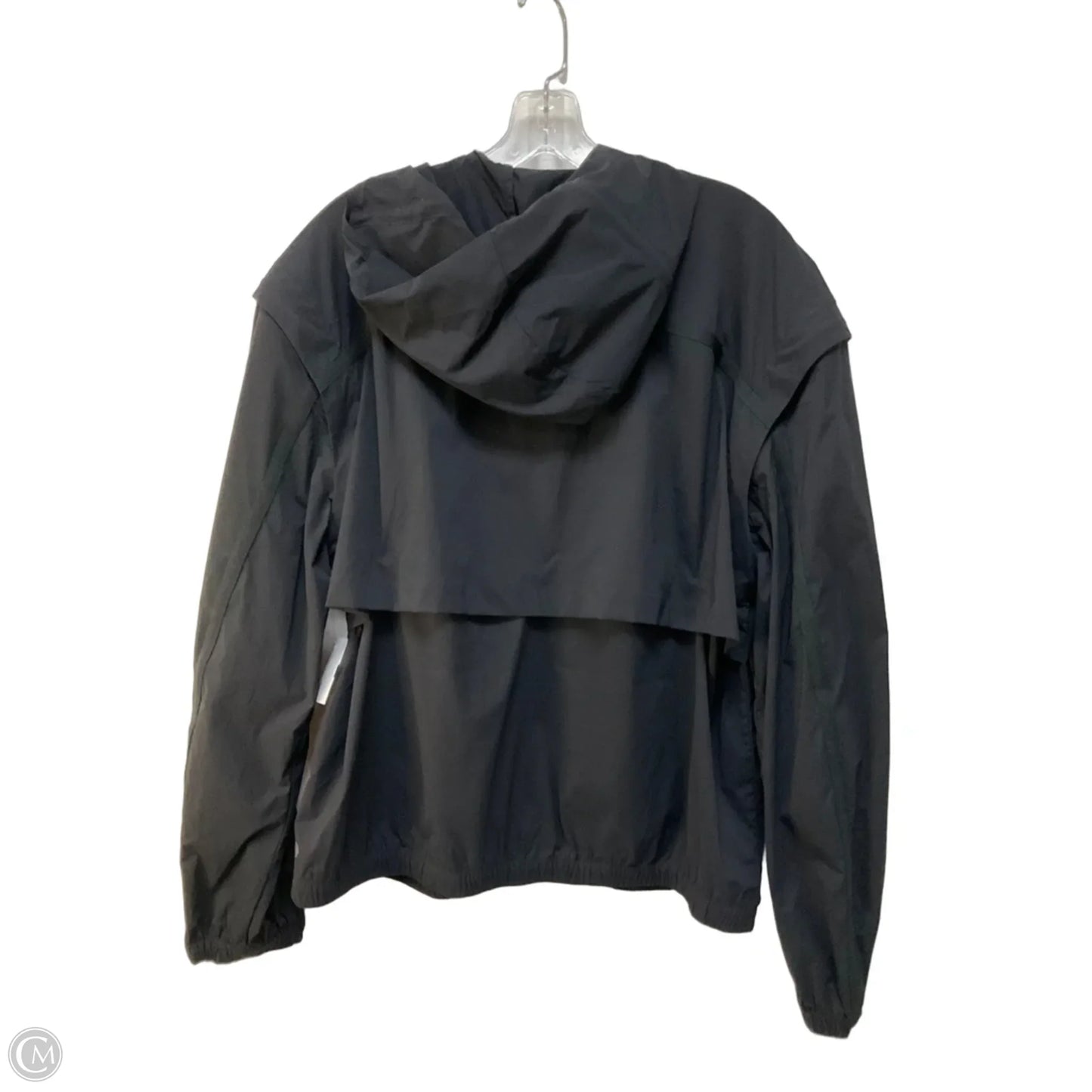 Athletic Jacket By Lululemon In Black, Size: L