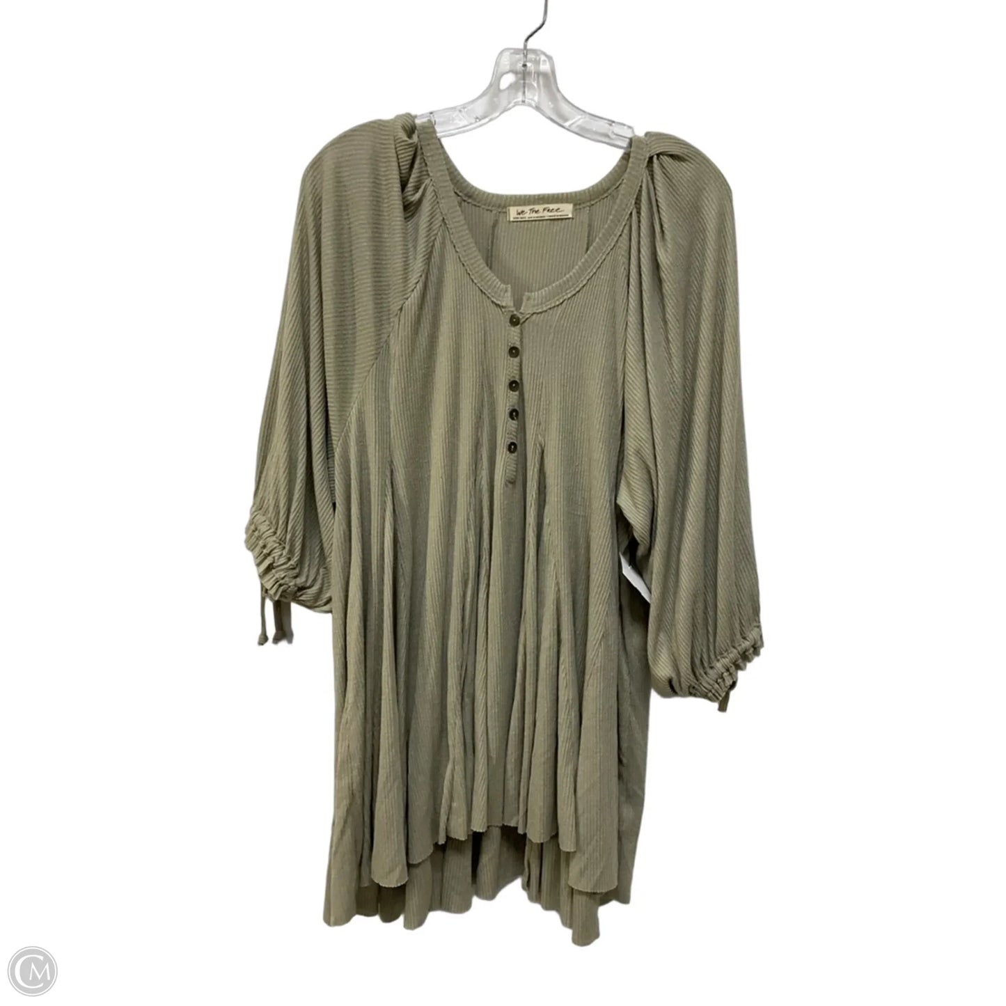 Tunic Short Sleeve By We The Free In Green, Size: Xs