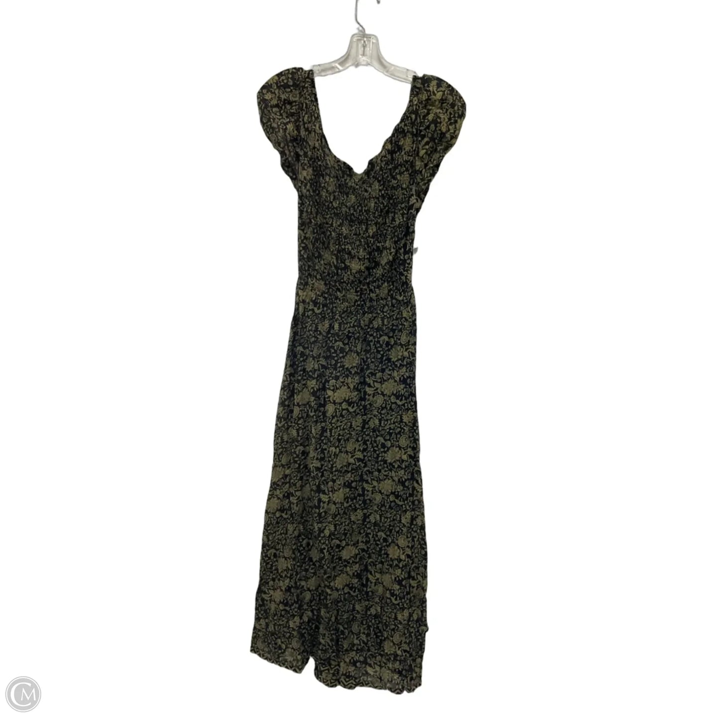 Dress Casual Maxi By Free People In Black & Brown, Size: L