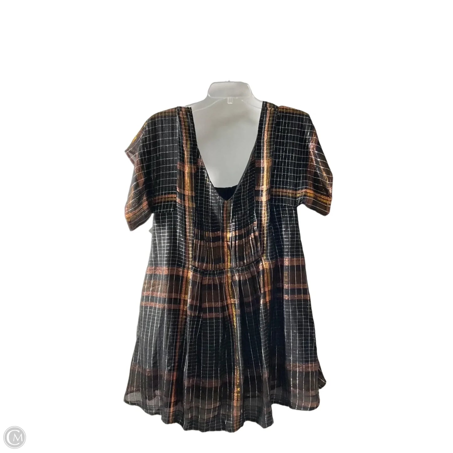 Dress Casual Short By Free People In Plaid Pattern, Size: Xs