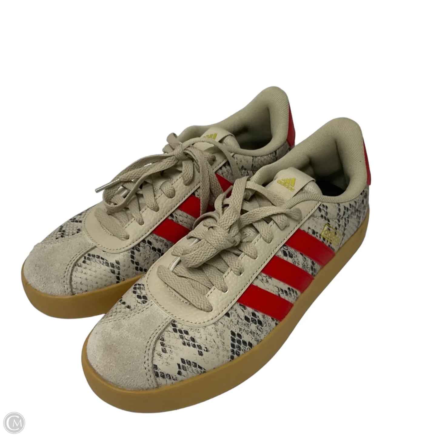 Shoes Sneakers By Adidas In Snakeskin Print, Size: 8.5