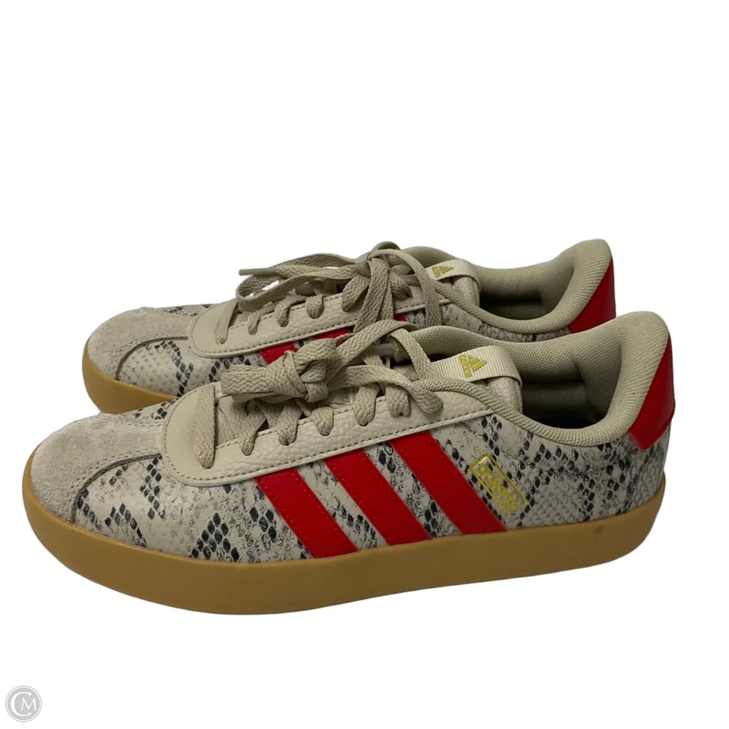 Shoes Sneakers By Adidas In Snakeskin Print, Size: 8.5
