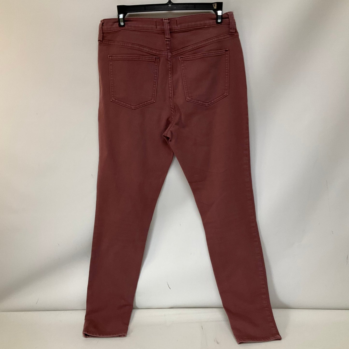 Jeans Skinny By Free People In Pink Denim, Size: 8