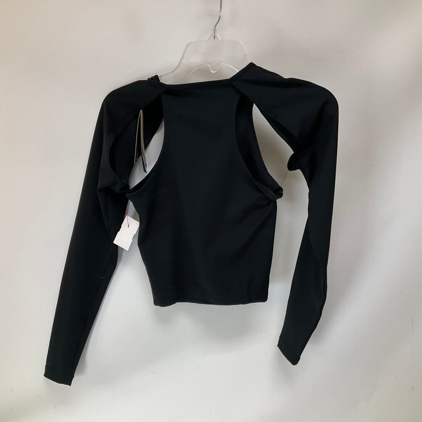 Athletic Top Long Sleeve Crewneck By Nike Apparel In Black, Size: Xs